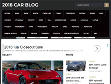 Tablet Screenshot of carblog.us